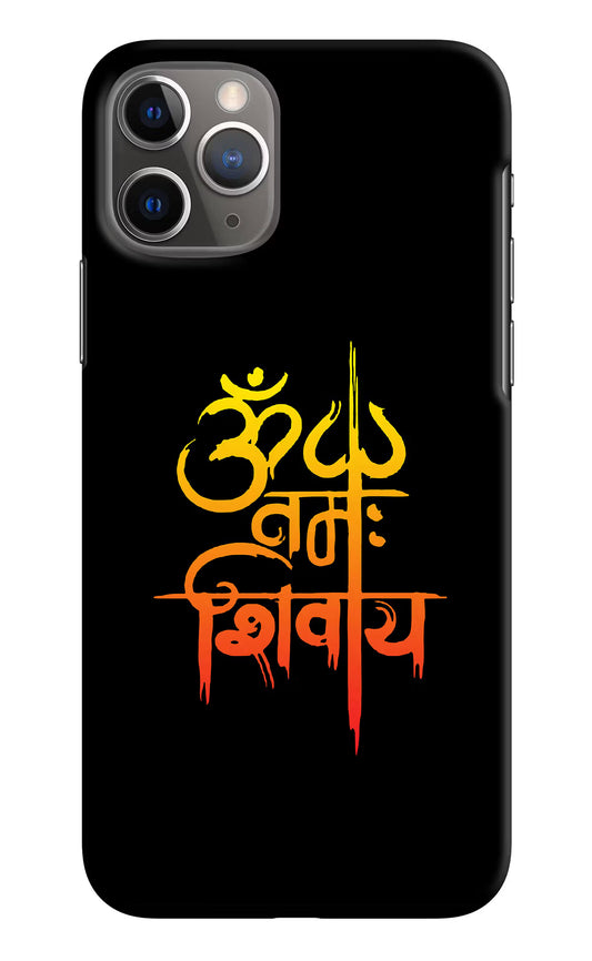 Om Namah Shivay iPhone 11 Pro Hard Case Back Cover by Casekaro
