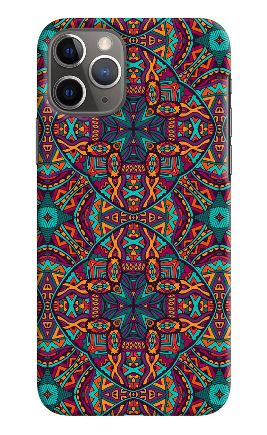 Colour Mandala iPhone 11 Pro Hard Case Back Cover by Casekaro