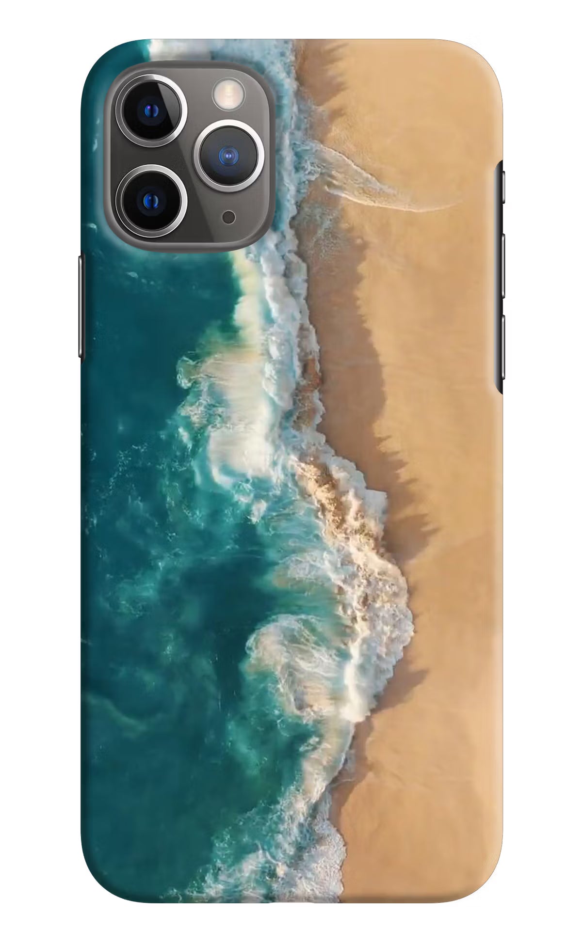 Ocean Beach iPhone 11 Pro Hard Case Back Cover by Casekaro
