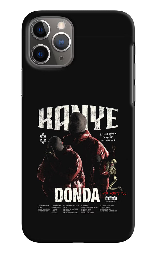 Donda Kanye West iPhone 11 Pro Hard Case Back Cover by Casekaro