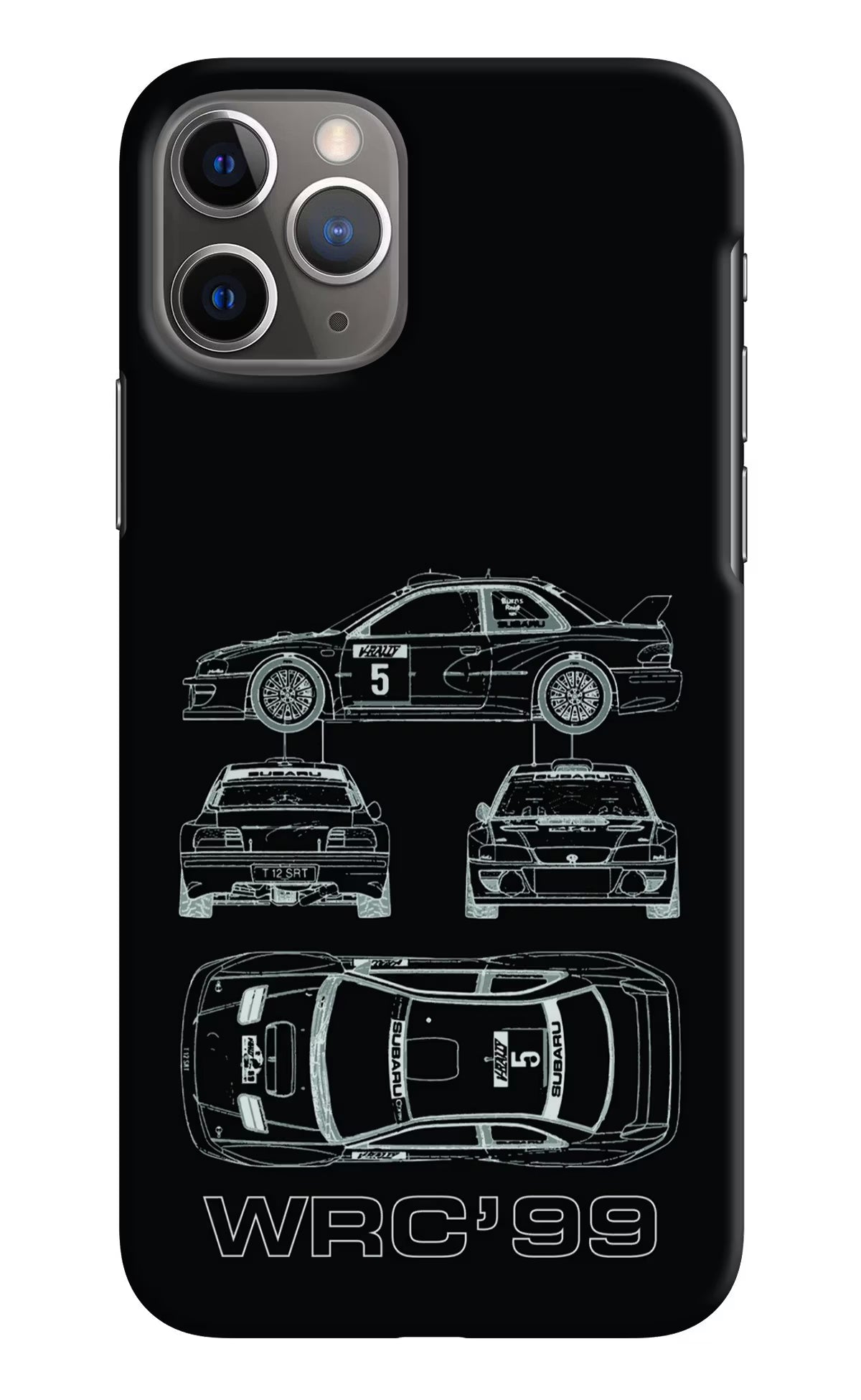 WRC'99 iPhone 11 Pro Hard Case Back Cover by Casekaro