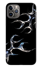 Chrome Tribal iPhone 11 Pro Hard Case Back Cover by Casekaro
