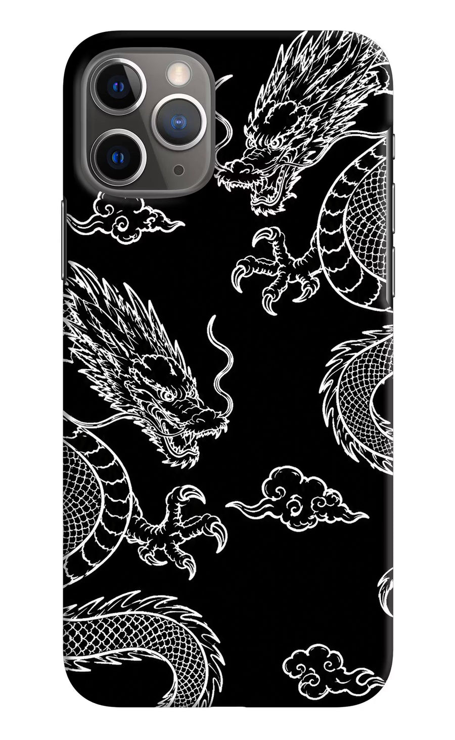 Twin Dragons iPhone 11 Pro Back Cover, Hard case