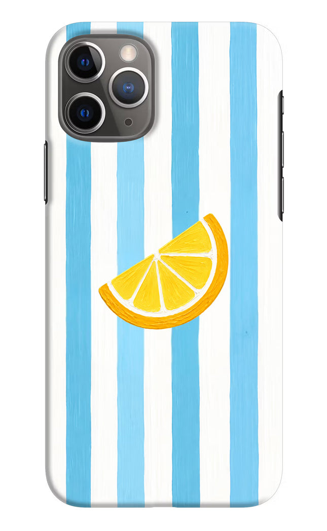 Summer Lemon iPhone 11 Pro Hard Case Back Cover by Casekaro