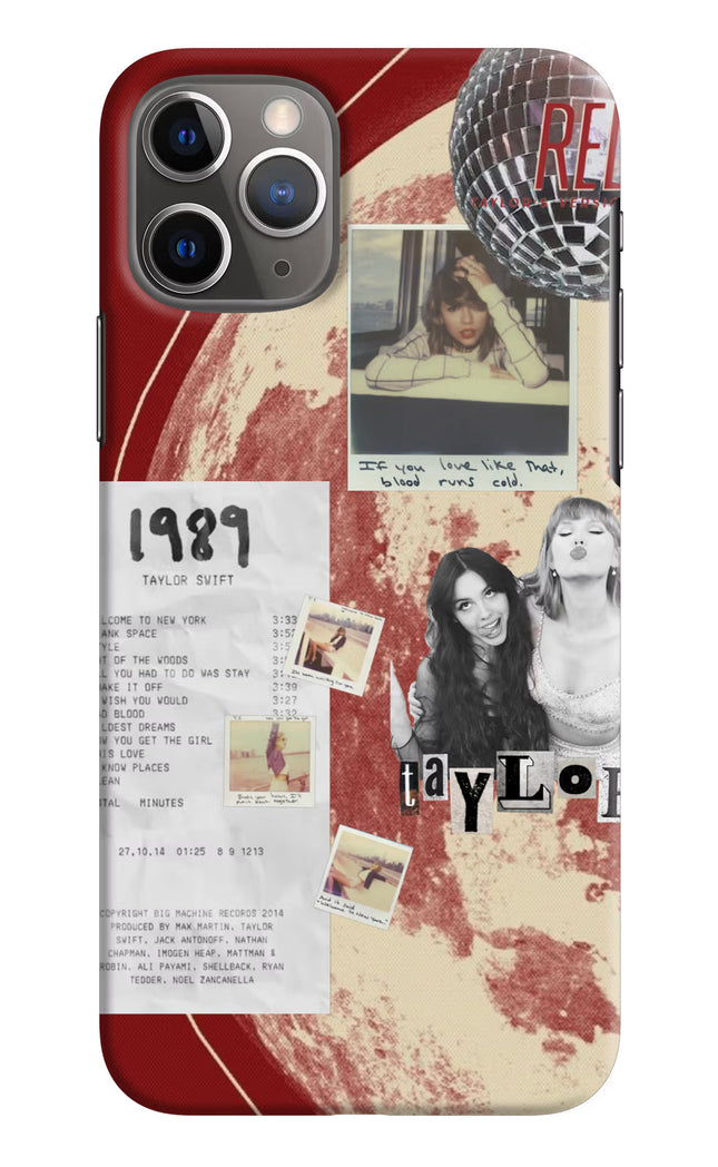Taylor Swift iPhone 11 Pro Hard Case Back Cover by Casekaro