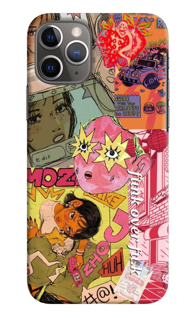 Funkover iPhone 11 Pro Hard Case Back Cover by Casekaro