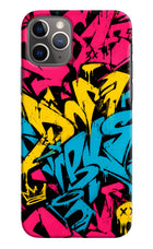 Graffiti Vibe iPhone 11 Pro Hard Case Back Cover by Casekaro
