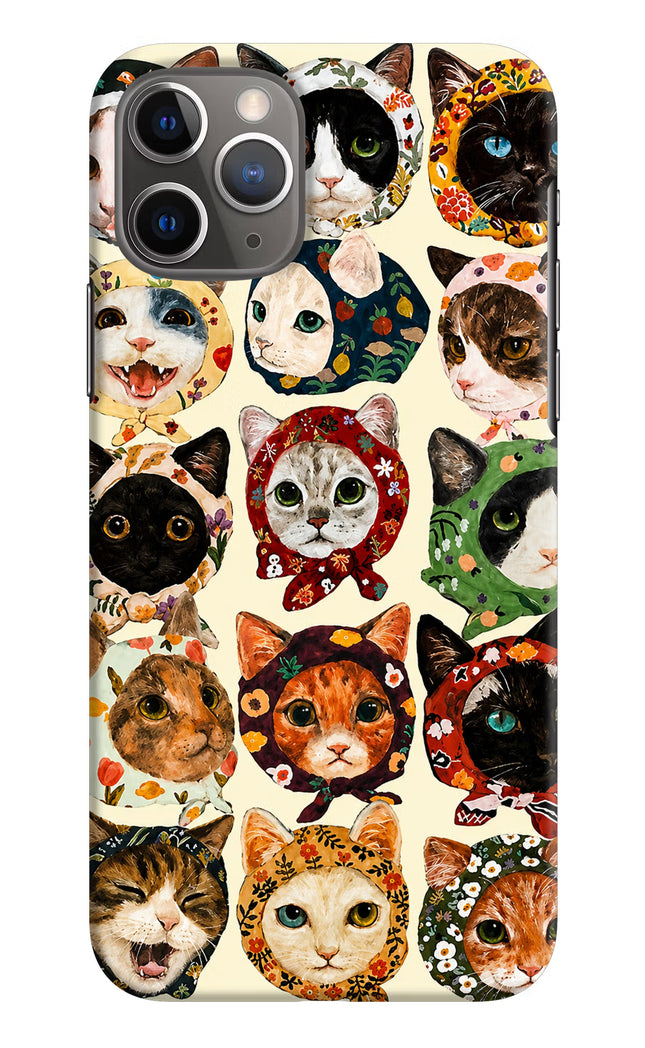 Cool Cat iPhone 11 Pro Hard Case Back Cover by Casekaro