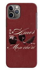 Velvet Cherry iPhone 11 Pro Hard Case Back Cover by Casekaro