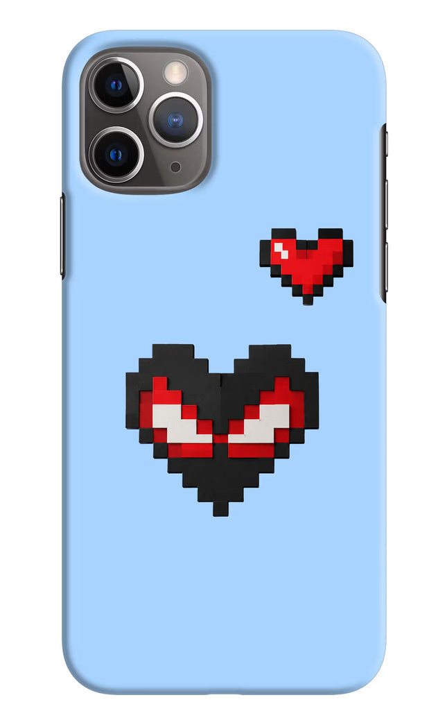 Peter Heart iPhone 11 Pro Hard Case Back Cover by Casekaro