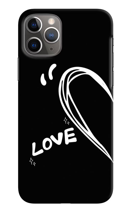Love Line iPhone 11 Pro Hard Case Back Cover by Casekaro