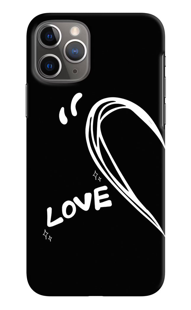 Love Line iPhone 11 Pro Hard Case Back Cover by Casekaro