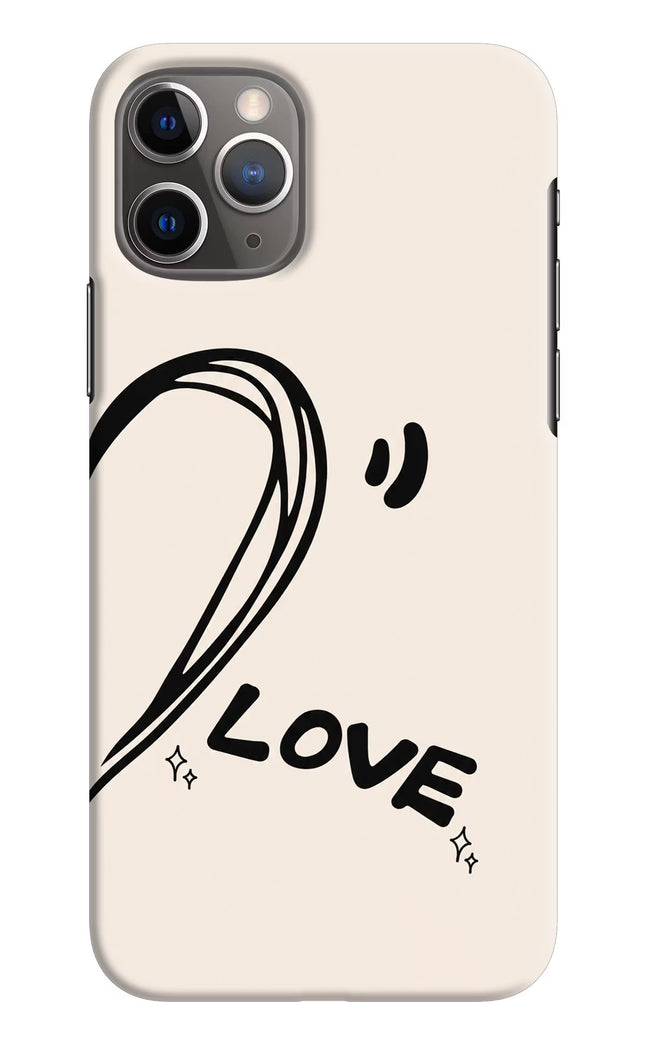 Soul Line iPhone 11 Pro Hard Case Back Cover by Casekaro