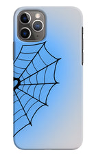 Blue Web iPhone 11 Pro Hard Case Back Cover by Casekaro