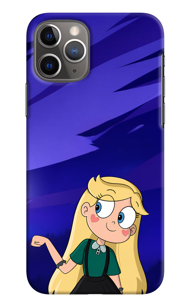 Star Glow iPhone 11 Pro Hard Case Back Cover by Casekaro