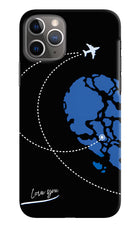 Love Orbit iPhone 11 Pro Hard Case Back Cover by Casekaro