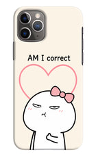 Always Right iPhone 11 Pro Hard Case Back Cover by Casekaro