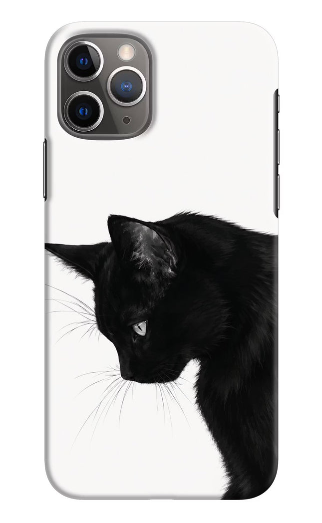 Shadow Gaze iPhone 11 Pro Hard Case Back Cover by Casekaro