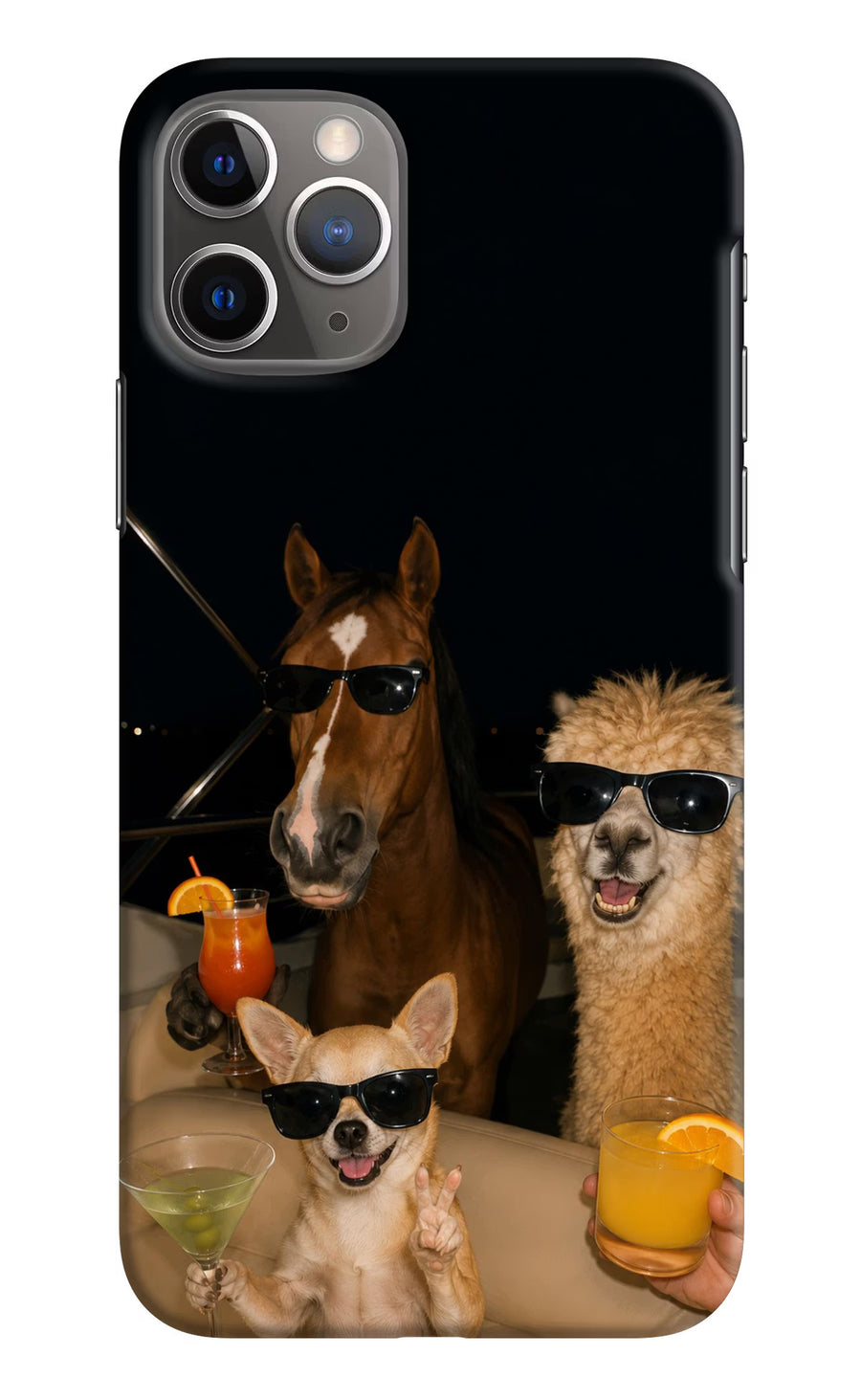 Party Squad iPhone 11 Pro Back Cover, Hard case