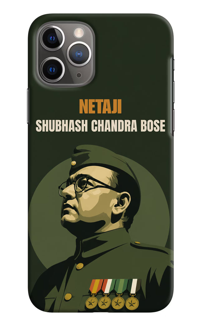 Netaji Legacy iPhone 11 Pro Hard Case Back Cover by Casekaro