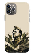 Netaji Rising iPhone 11 Pro Hard Case Back Cover by Casekaro