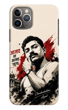 Chandrashekhar Azad Fearless iPhone 11 Pro Hard Case Back Cover by Casekaro
