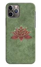 Lotus Grace iPhone 11 Pro Hard Case Back Cover by Casekaro