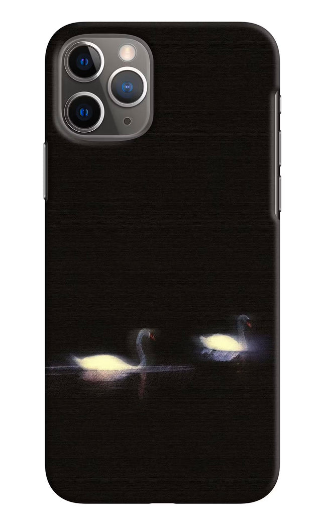 Silent Swans iPhone 11 Pro Hard Case Back Cover by Casekaro