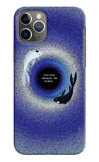 Dark Koi iPhone 11 Pro Hard Case Back Cover by Casekaro