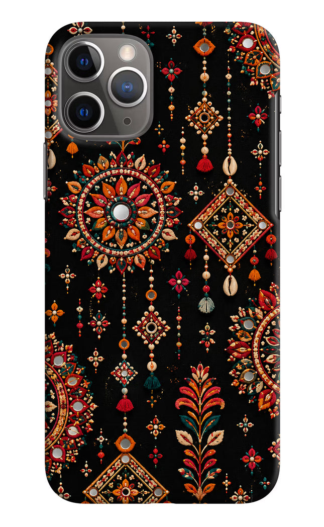 Boho Noir iPhone 11 Pro Hard Case Back Cover by Casekaro