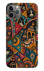 Folk Print iPhone 11 Pro Back Cover
