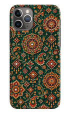Green Pataka iPhone 11 Pro Hard Case Back Cover by Casekaro