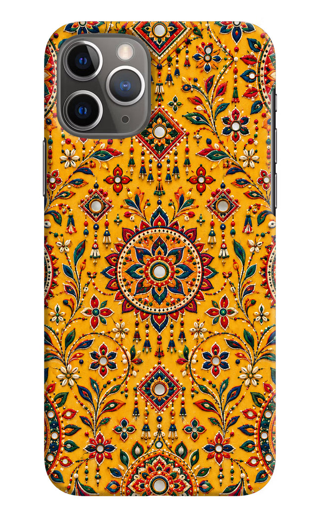 Sunlit Aura iPhone 11 Pro Hard Case Back Cover by Casekaro