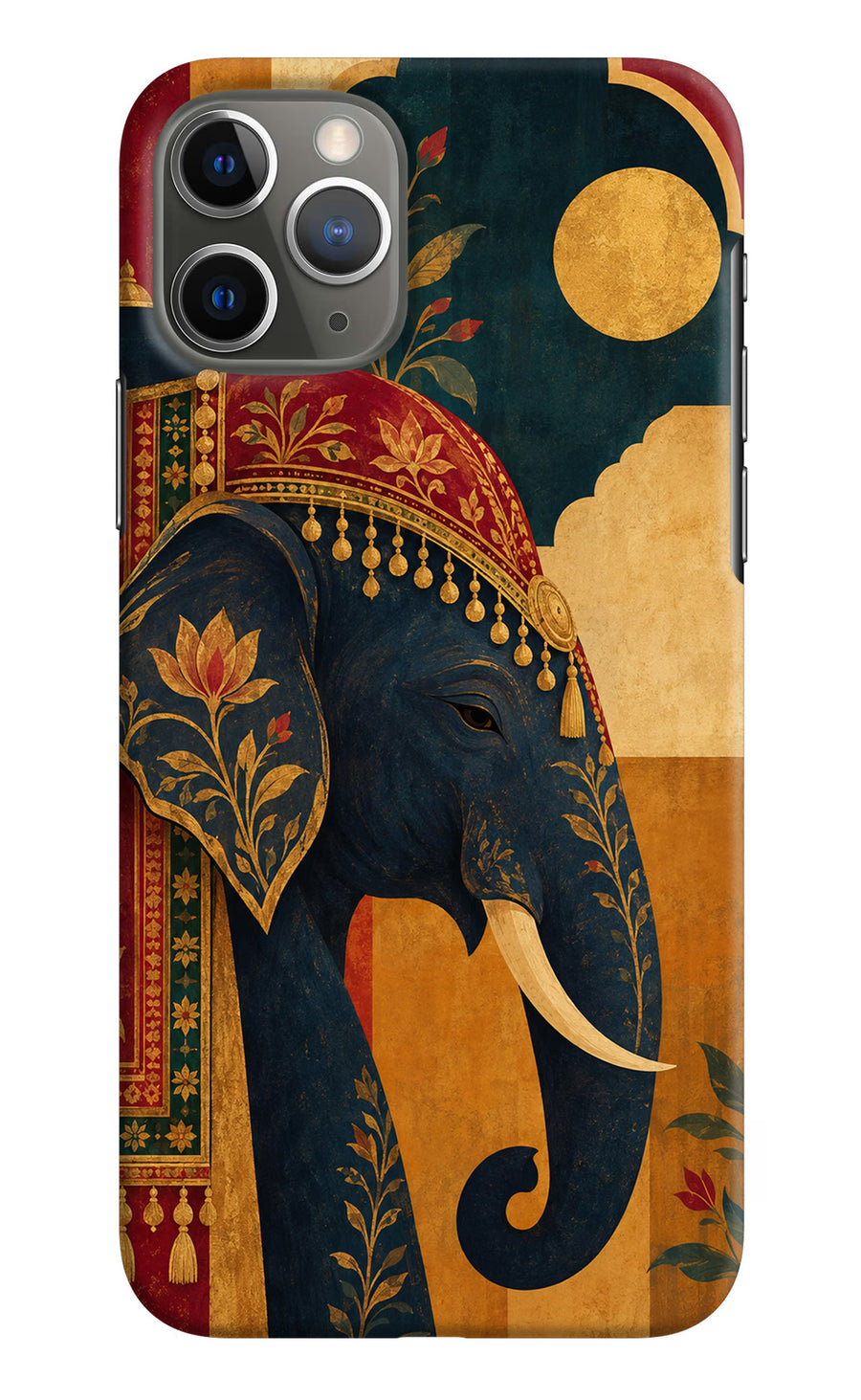 Royal Elephant iPhone 11 Pro Back Cover, Hard case