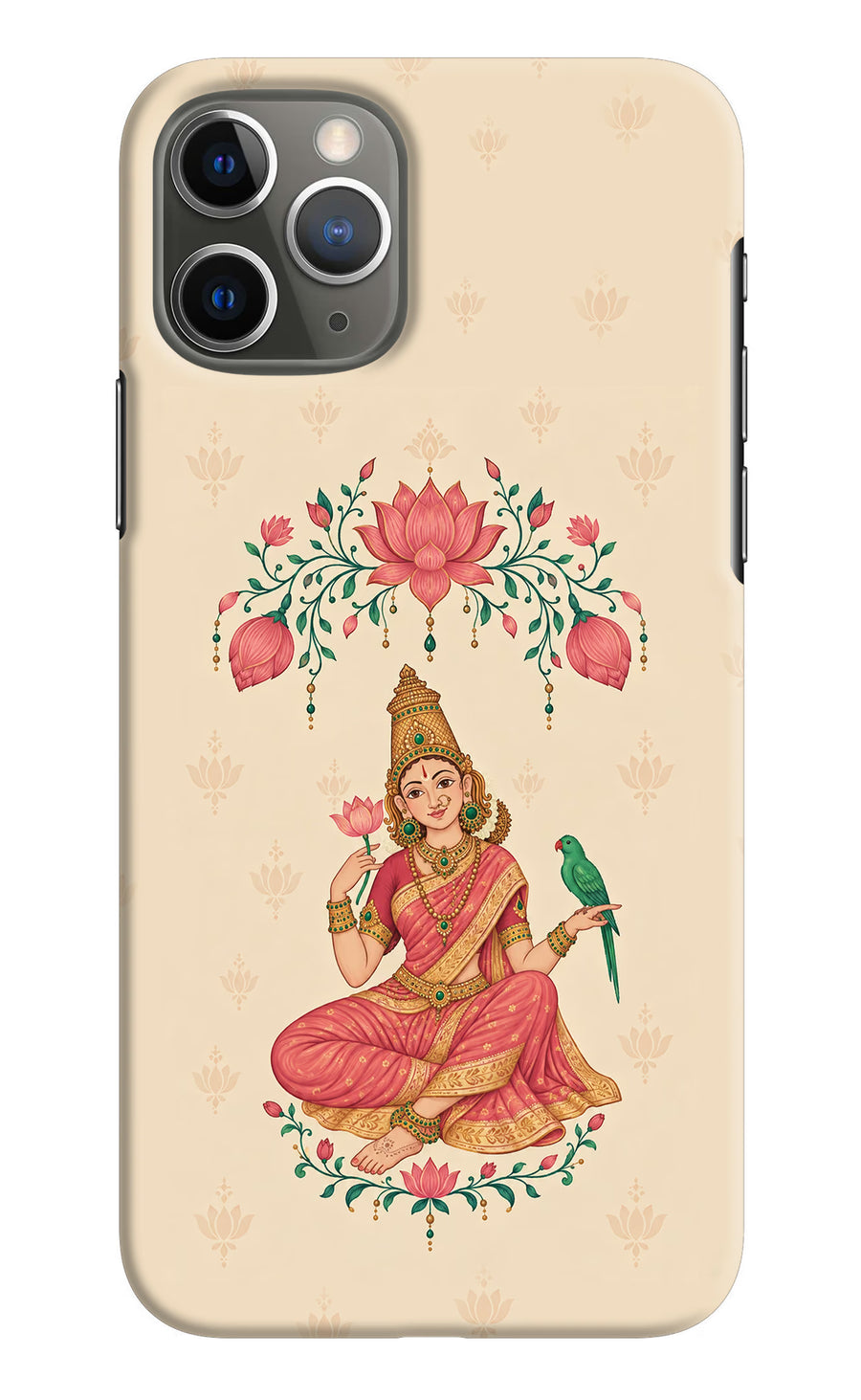 Goddess Lakshmi iPhone 11 Pro Back Cover, Hard case