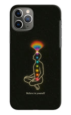 Believe in yourself iPhone 11 Pro Hard Case Back Cover by Casekaro