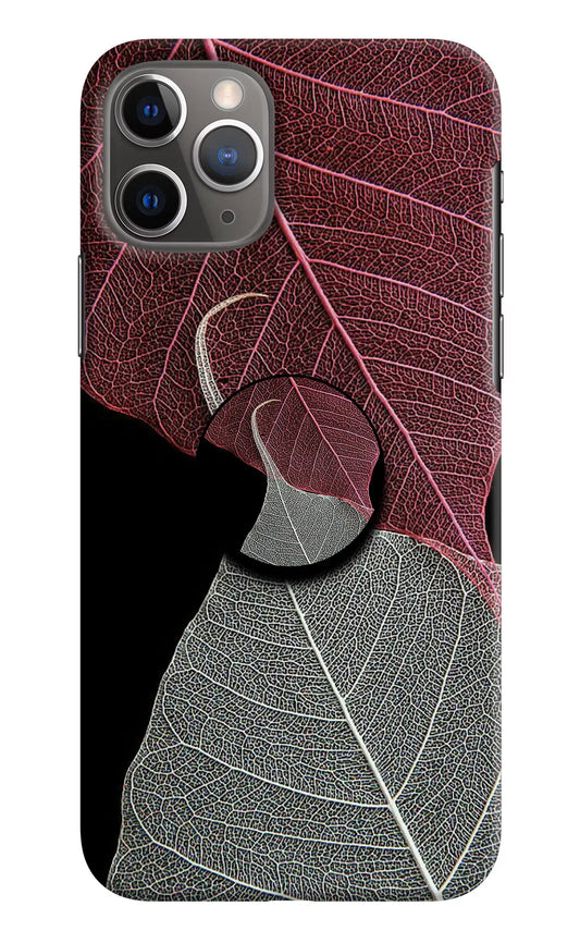 Leaf Pattern iPhone 11 Pro Pop Case by Casekaro