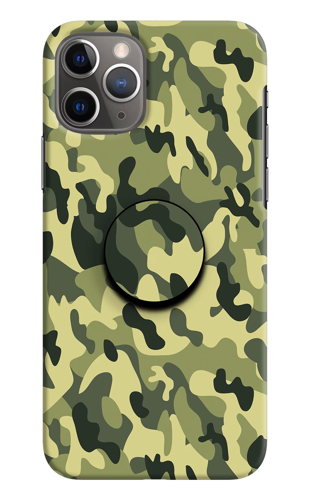 Camouflage iPhone 11 Pro Pop Case by Casekaro
