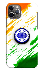 Indian Flag Ashoka Chakra iPhone 11 Pro Pop Case by Casekaro