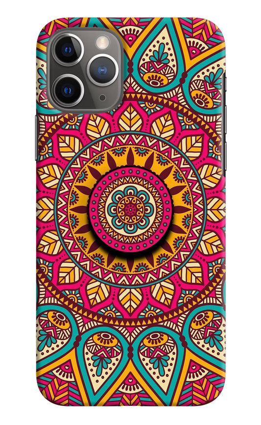 Mandala iPhone 11 Pro Pop Case by Casekaro