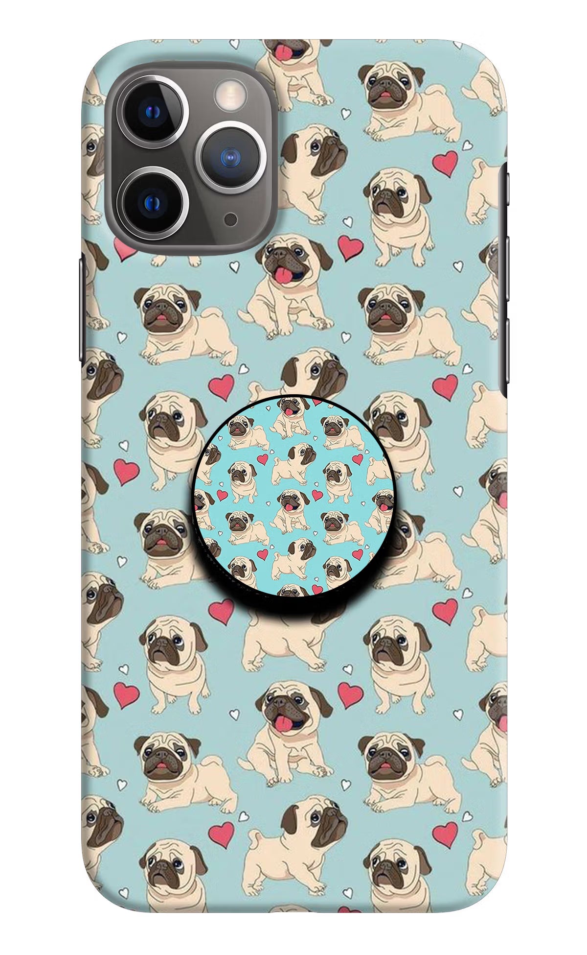 Pug Dog iPhone 11 Pro Pop Case by Casekaro