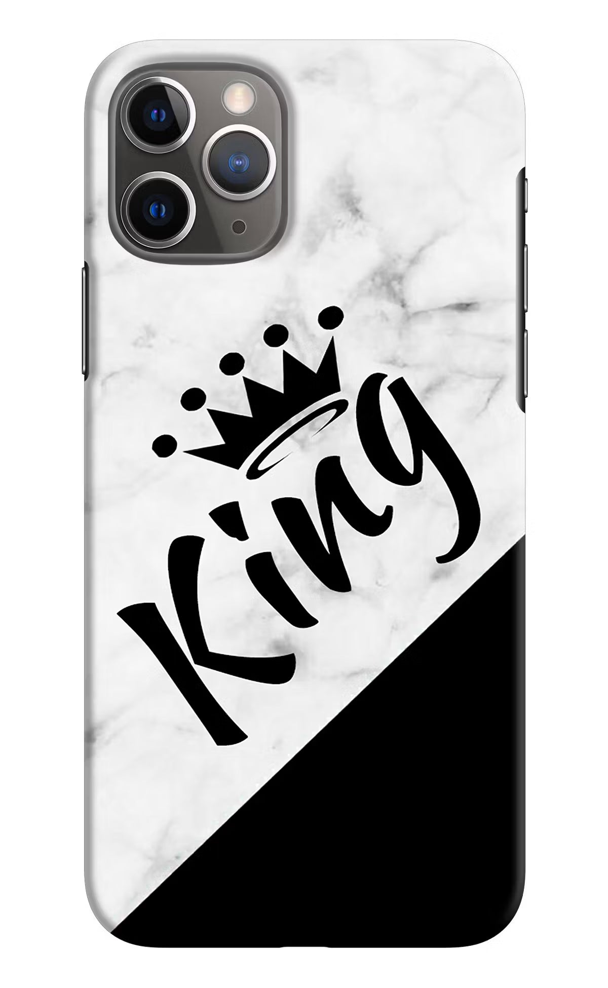 King iPhone 11 Pro Max Hard Case Back Cover by Casekaro