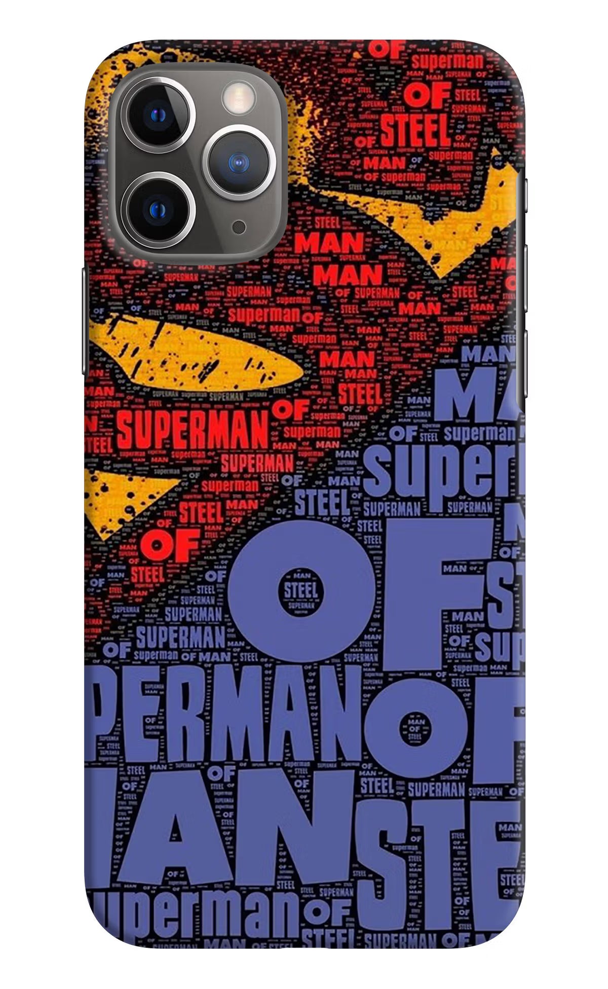 Superman iPhone 11 Pro Max Hard Case Back Cover by Casekaro