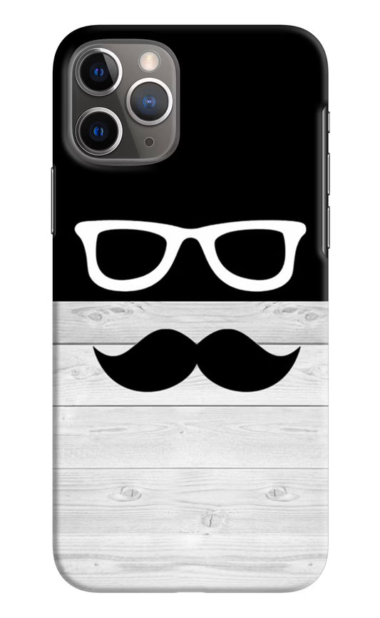 Mustache iPhone 11 Pro Max Hard Case Back Cover by Casekaro