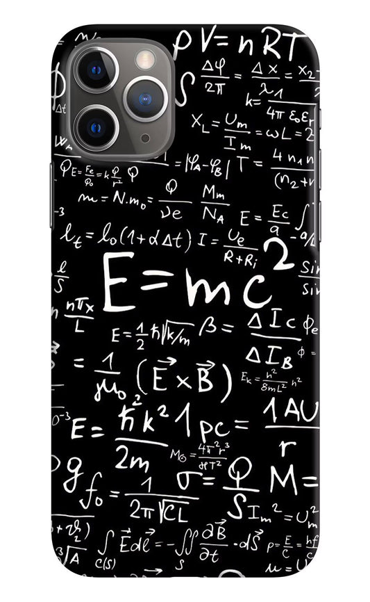Physics Formula iPhone 11 Pro Max Hard Case Back Cover by Casekaro