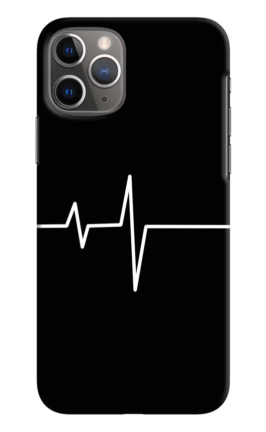 Heart Beats iPhone 11 Pro Max Hard Case Back Cover by Casekaro