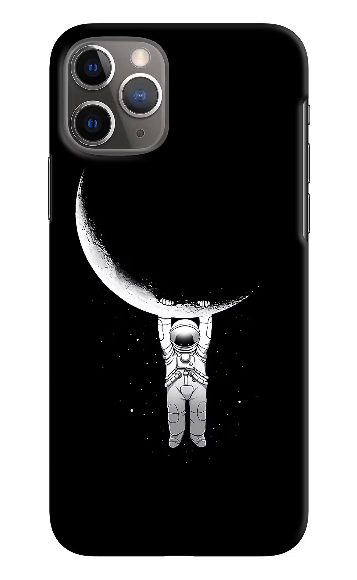 Moon Space iPhone 11 Pro Max Hard Case Back Cover by Casekaro