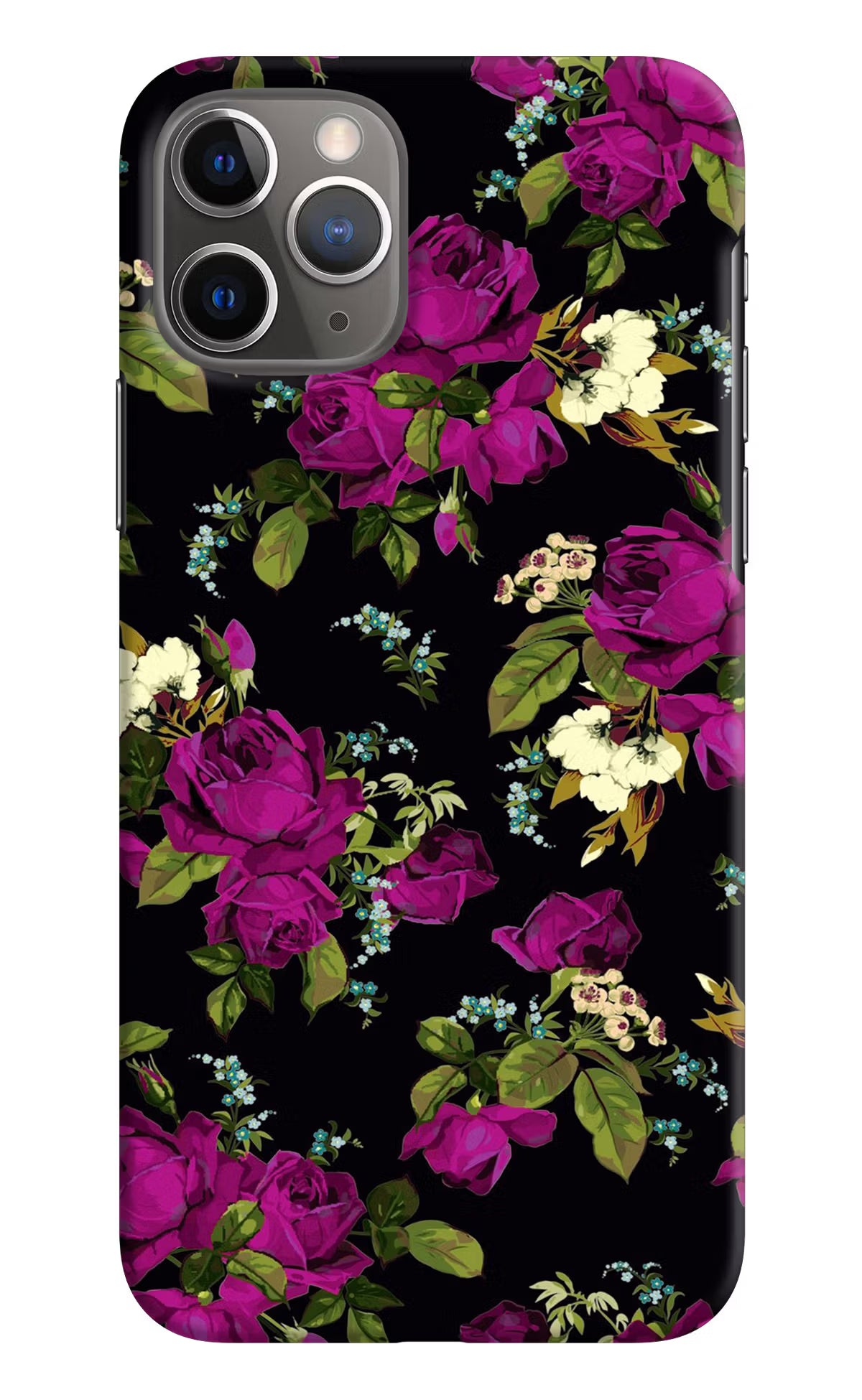 Flowers iPhone 11 Pro Max Hard Case Back Cover by Casekaro