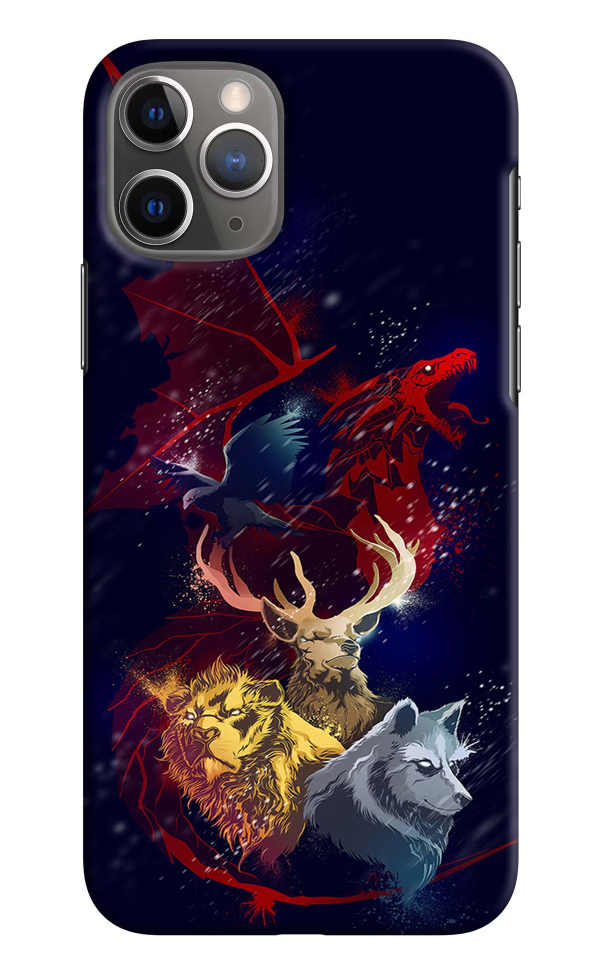 Game Of Thrones iPhone 11 Pro Max Hard Case Back Cover by Casekaro