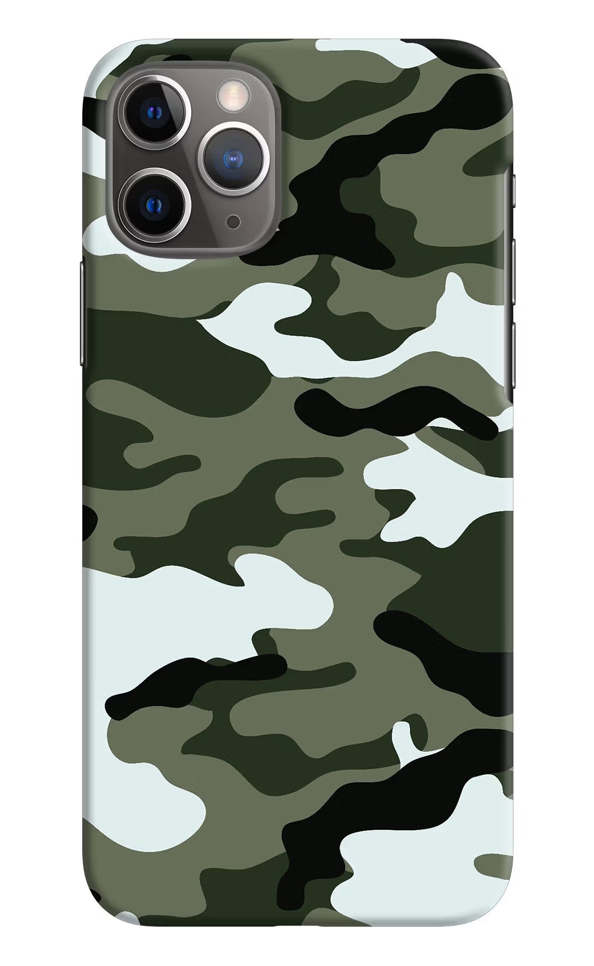 Camouflage iPhone 11 Pro Max Hard Case Back Cover by Casekaro